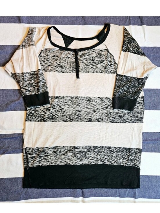 We The Free Tops - Free People We The Free 100% Cotton Raglan Sleeve Tunic Top Small